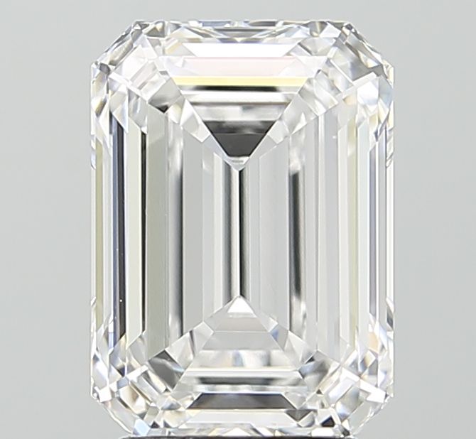 3.58 ct. emerald Lab Grown Diamond front image