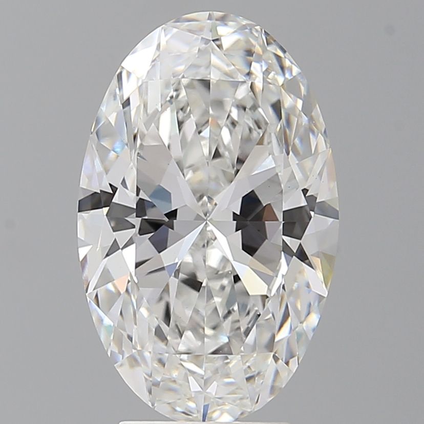 4.52 ct. oval Lab Grown Diamond front image