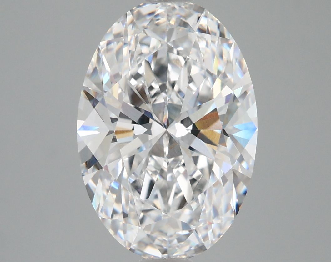 3.84 ct. oval Lab Grown Diamond front image