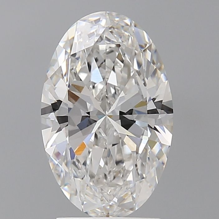 2.60 ct. oval Lab Grown Diamond front image