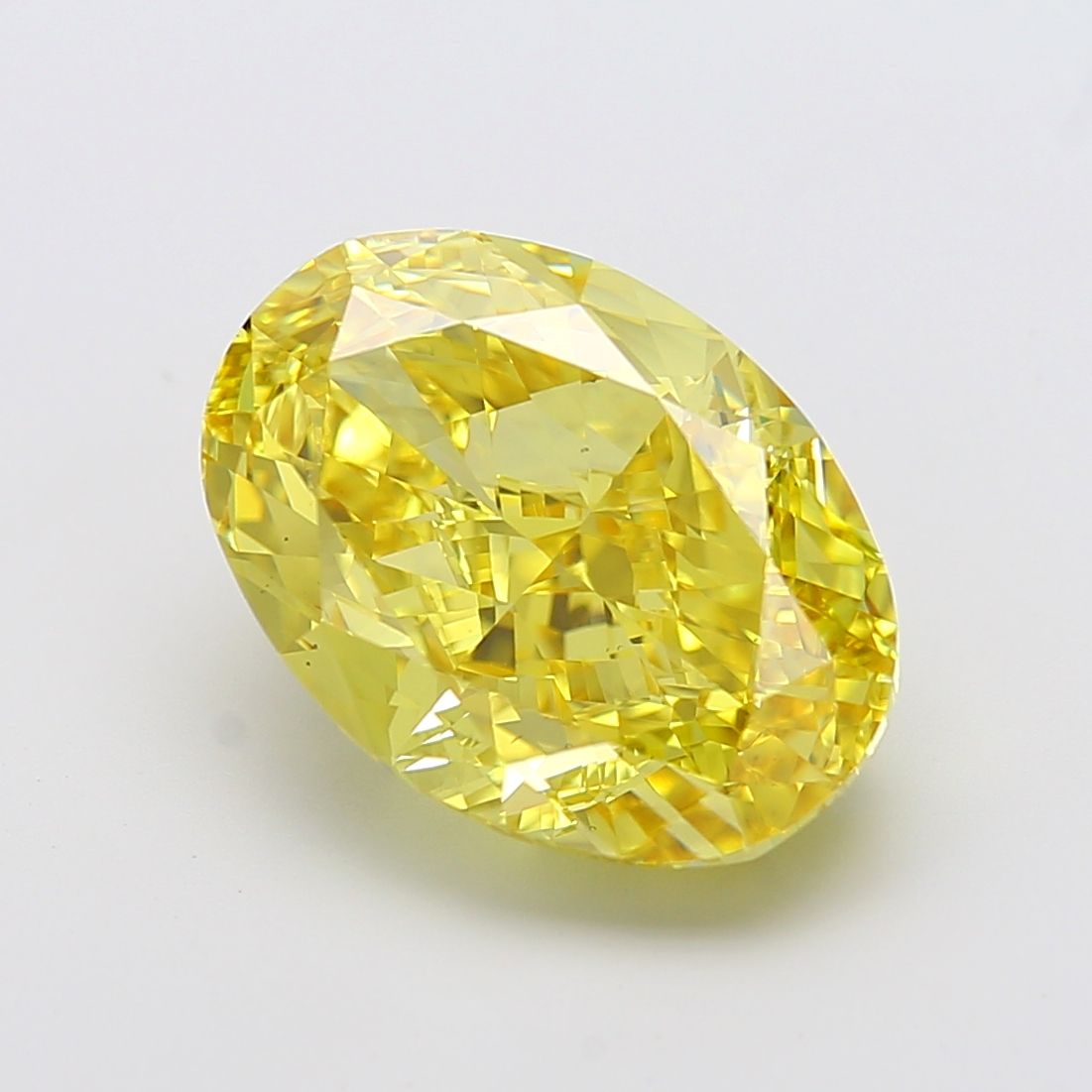 12.03 ct. oval Lab Grown Diamond front image
