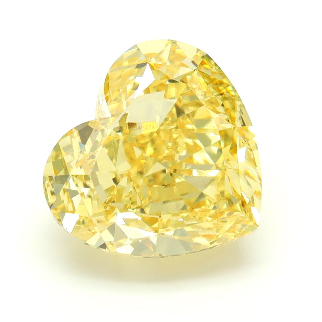 5.55 ct. heart Lab Grown Diamond front image