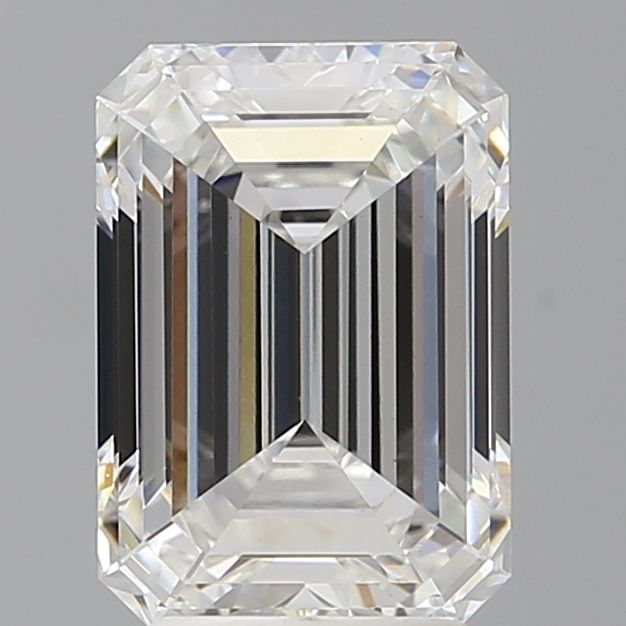3.55 ct. emerald Lab Grown Diamond front image