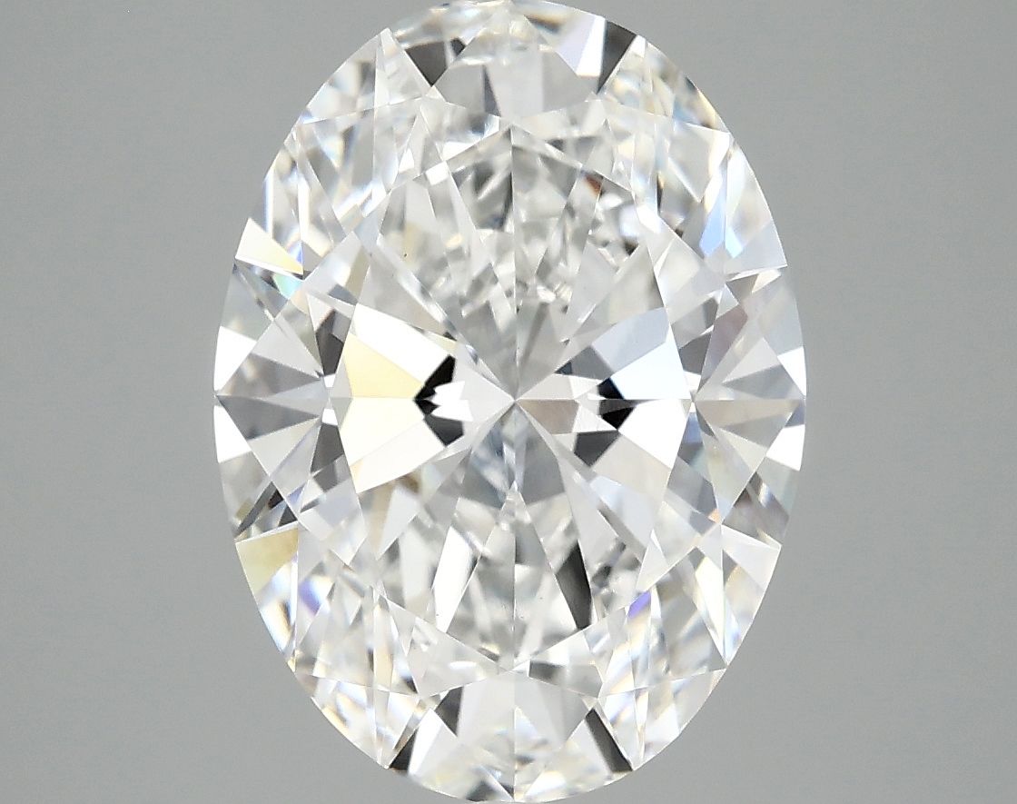 3.95 ct. oval Lab Grown Diamond front image
