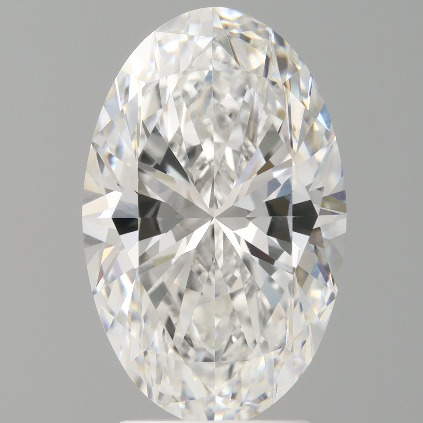 3.56 ct. oval Lab Grown Diamond front image