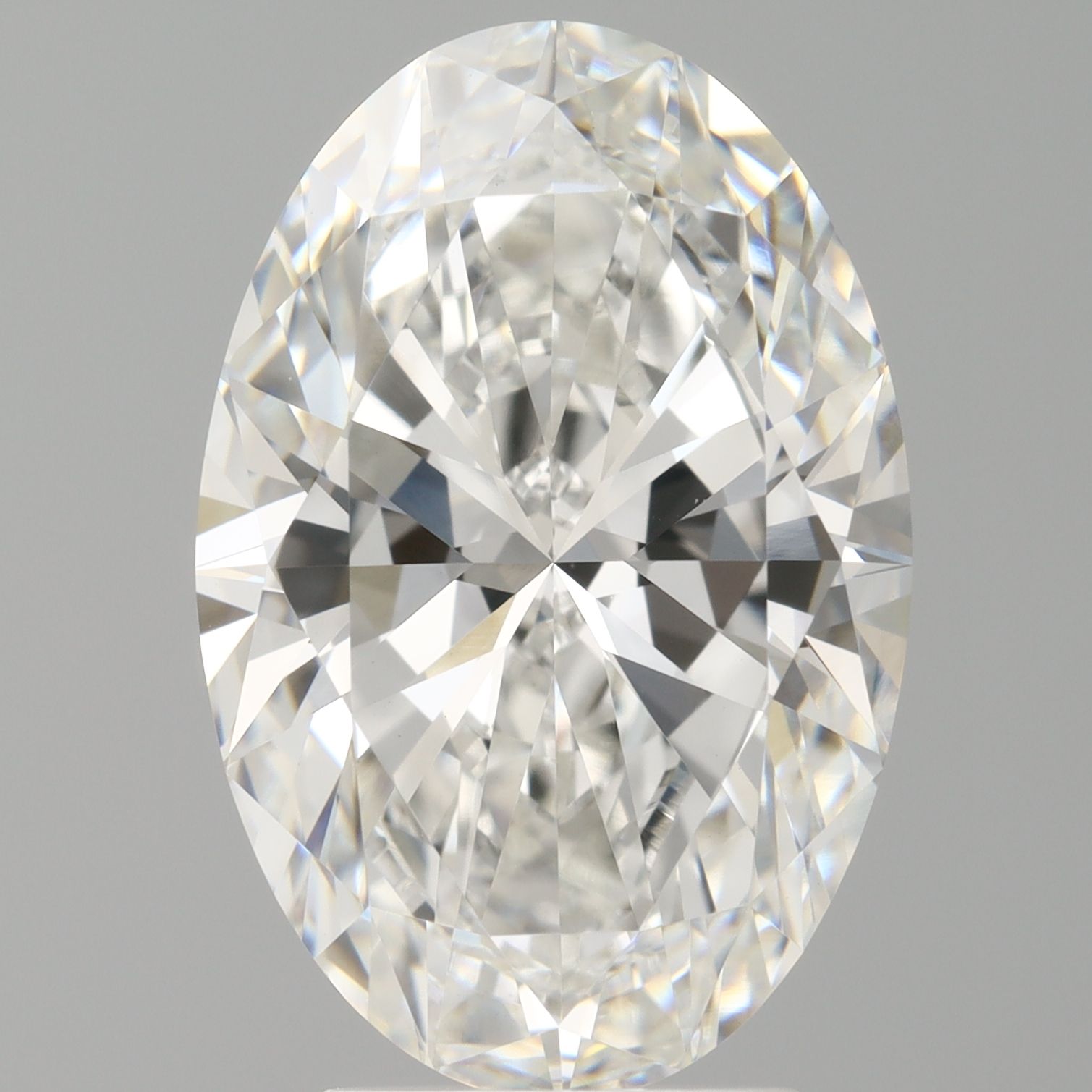 4.08 ct. oval Lab Grown Diamond front image