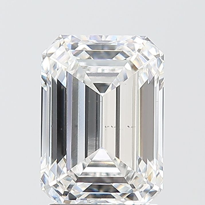 2.60 ct. emerald Lab Grown Diamond front image