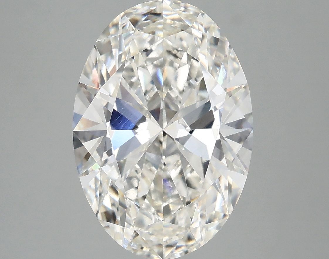 4.05 ct. oval Lab Grown Diamond front image