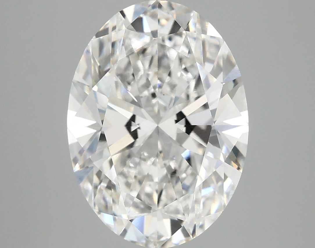 4.10 ct. oval Lab Grown Diamond front image