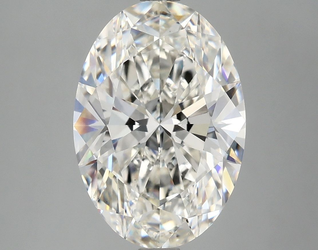 4.09 ct. oval Lab Grown Diamond front image