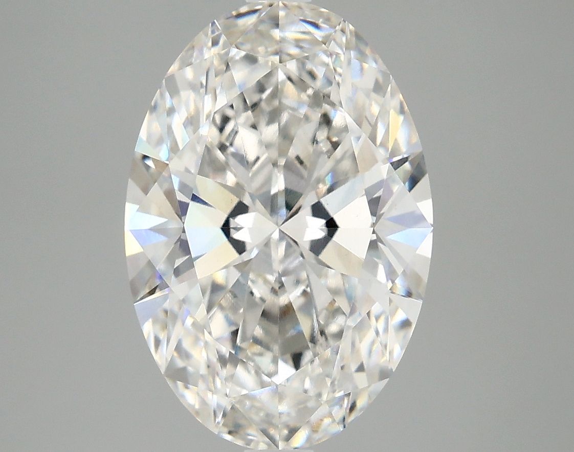 3.80 ct. oval Lab Grown Diamond front image