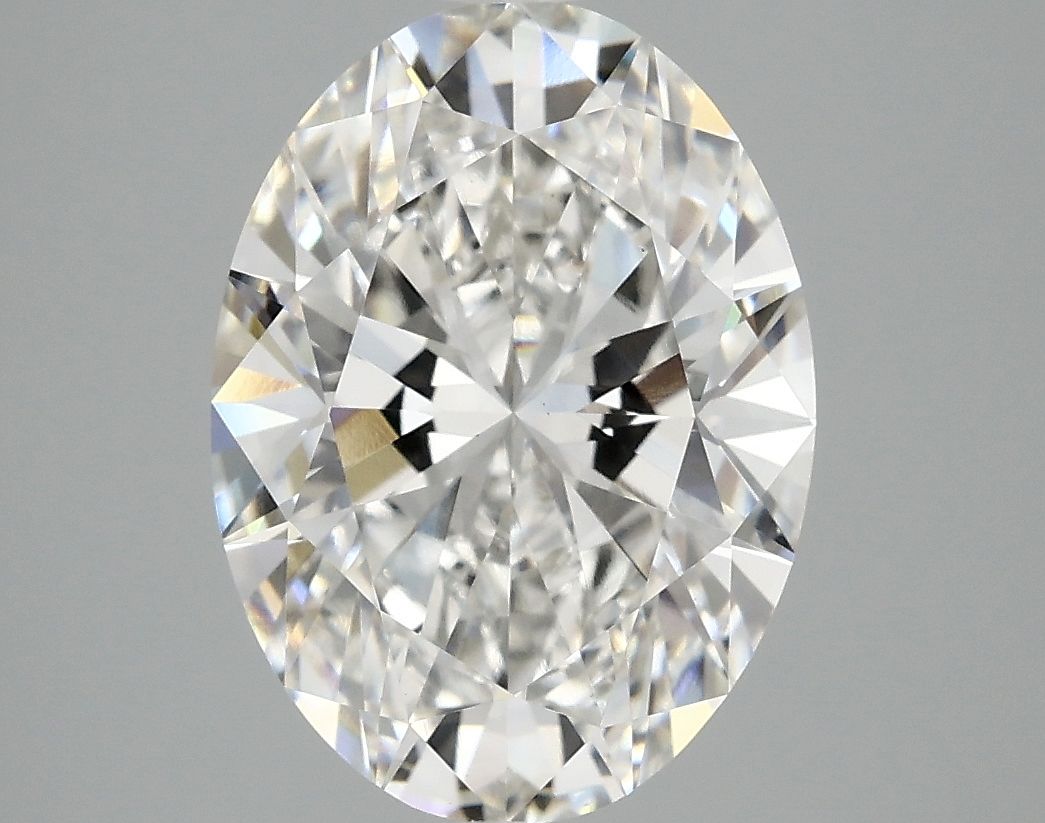 3.87 ct. oval Lab Grown Diamond front image