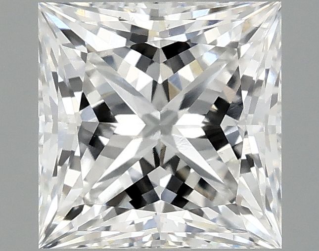 2.10 ct. princess Lab Grown Diamond front image