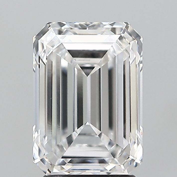 2.73 ct. emerald Lab Grown Diamond front image