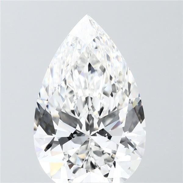 7.08 ct. pear Lab Grown Diamond front image