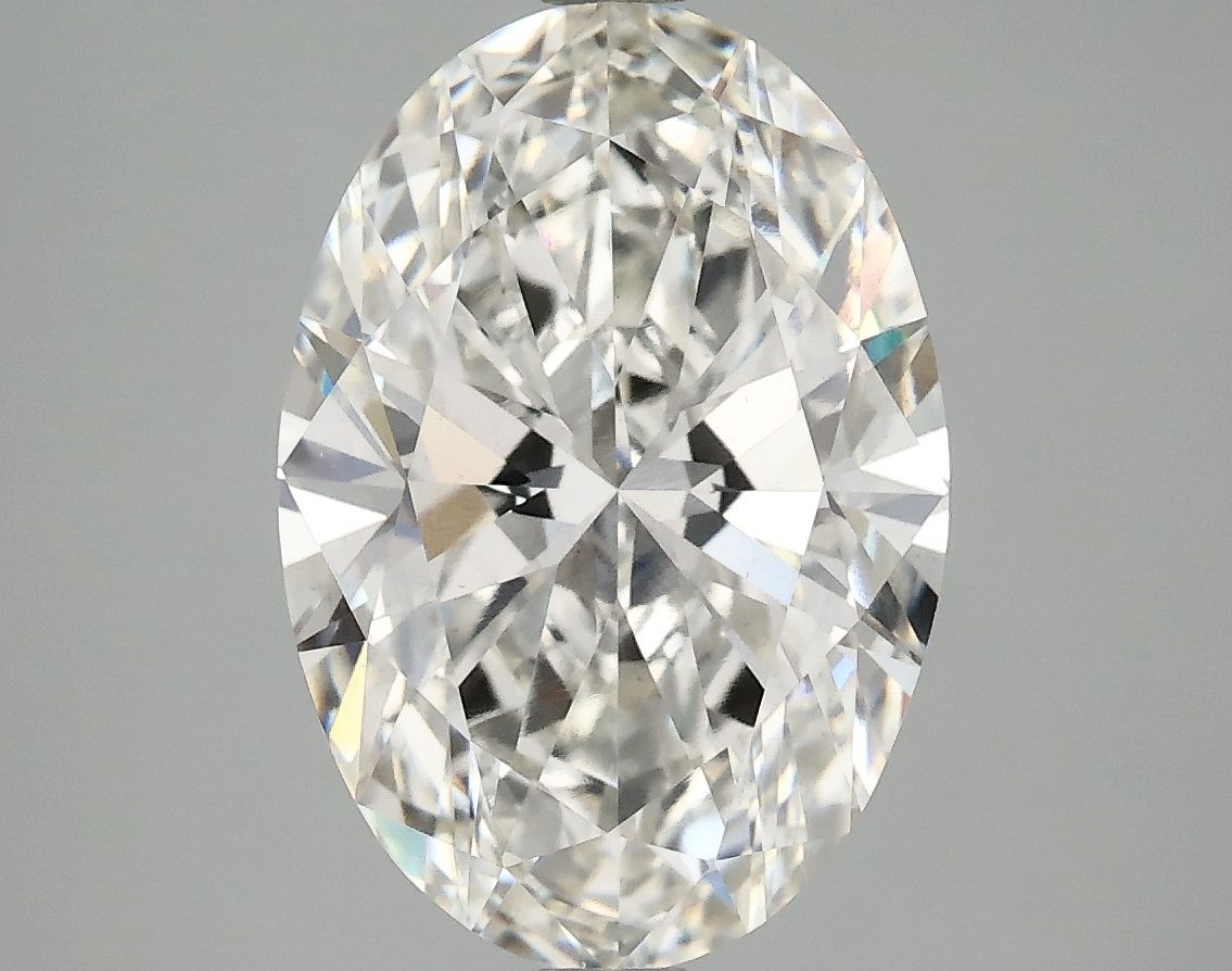 4.05 ct. oval Lab Grown Diamond front image