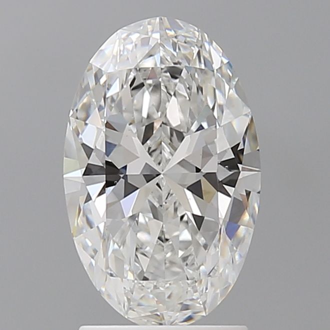 2.05 ct. oval Lab Grown Diamond front image