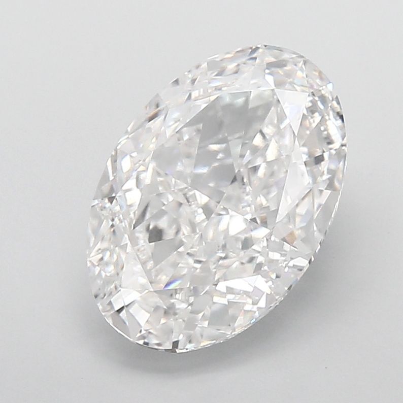 7.03 ct. oval Lab Grown Diamond front image