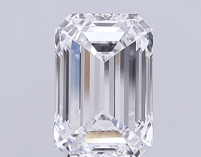 3.79 ct. emerald Lab Grown Diamond front image