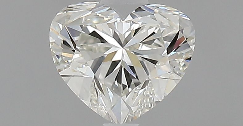 Diament serce, 0.7 ct, H, VVS1
