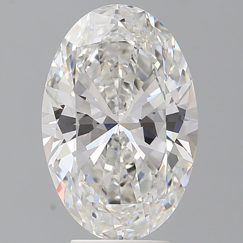 5.03 ct. oval Lab Grown Diamond front image