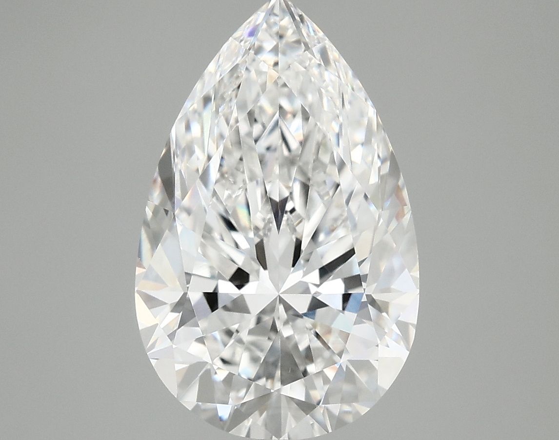 4.10 ct. pear Lab Grown Diamond front image