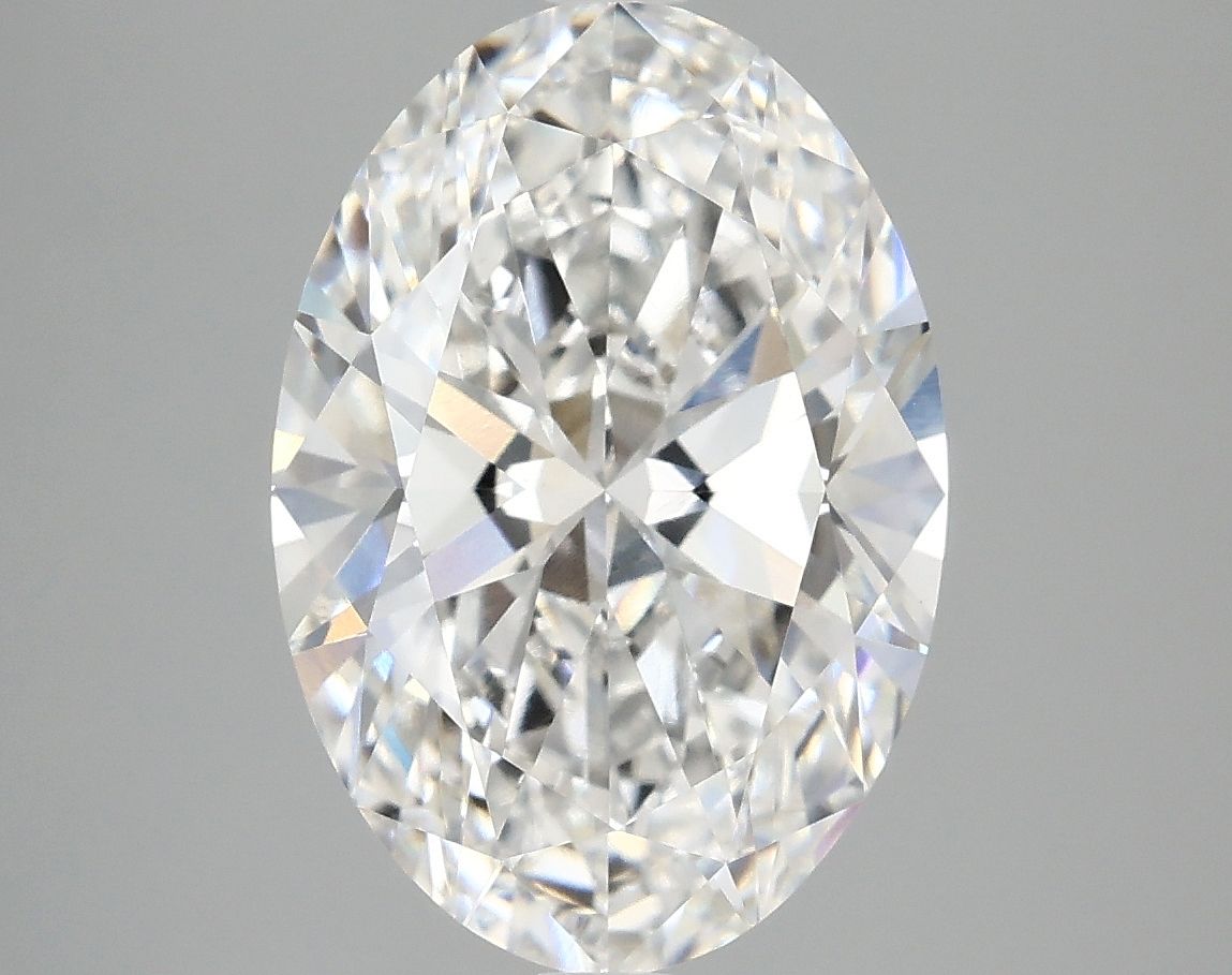 4.09 ct. oval Lab Grown Diamond front image