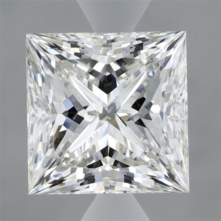 1.96 ct. princess Lab Grown Diamond front image