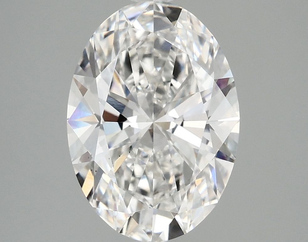 3.01 ct. oval Lab Grown Diamond front image