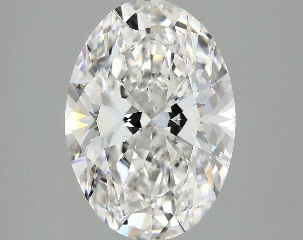 2.89 ct. oval Lab Grown Diamond front image