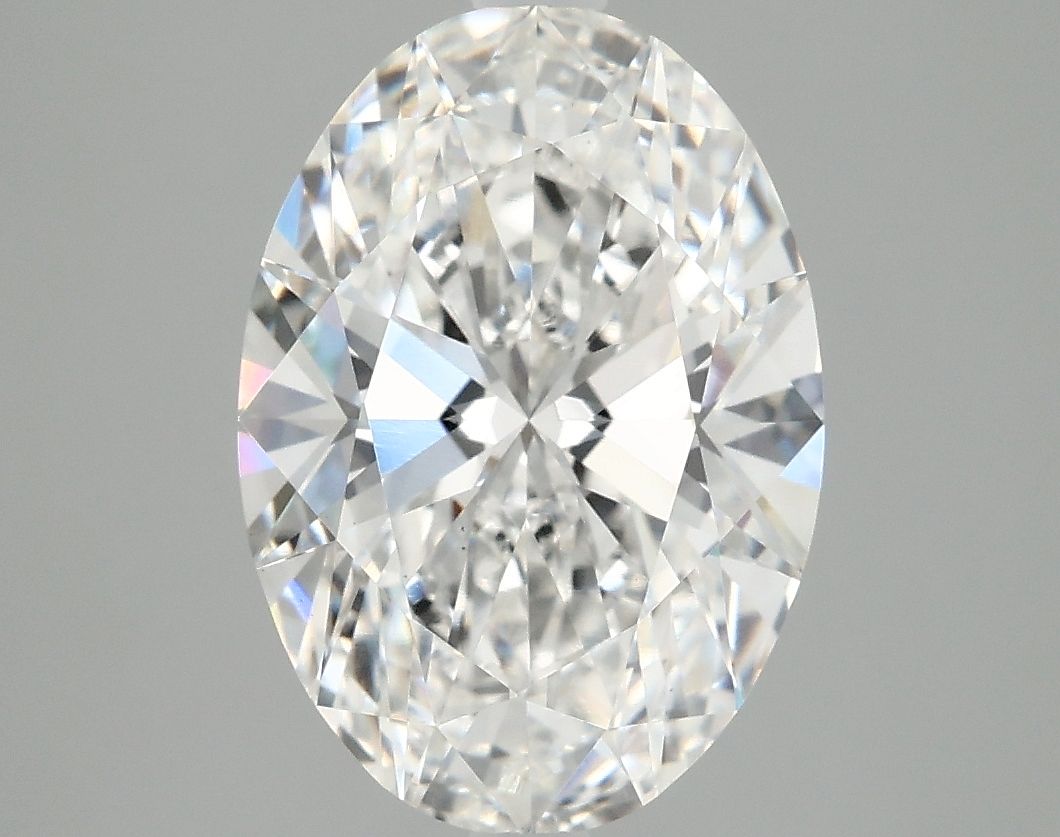 3.90 ct. oval Lab Grown Diamond front image