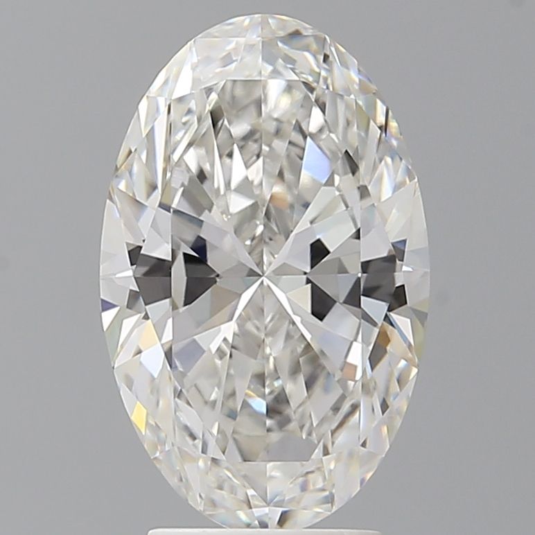 3.55 ct. oval Lab Grown Diamond front image