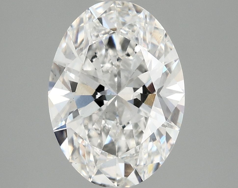 2.92 ct. oval Lab Grown Diamond front image
