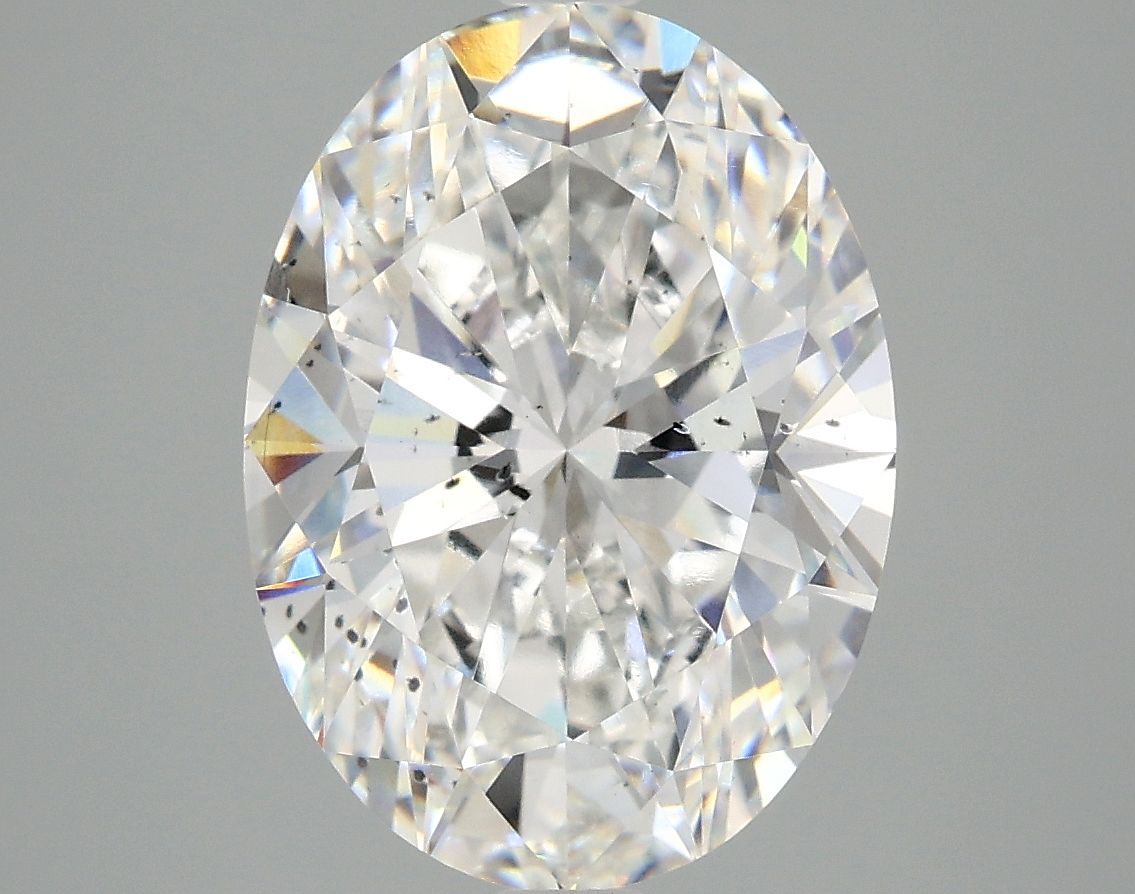 5.02 ct. oval Lab Grown Diamond front image
