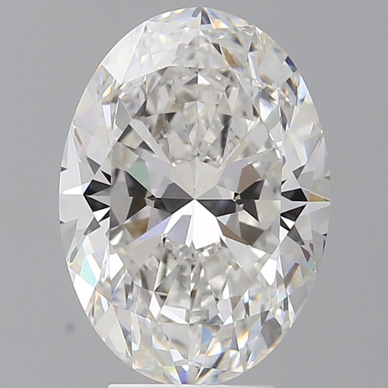 5.05 ct. oval Lab Grown Diamond front image