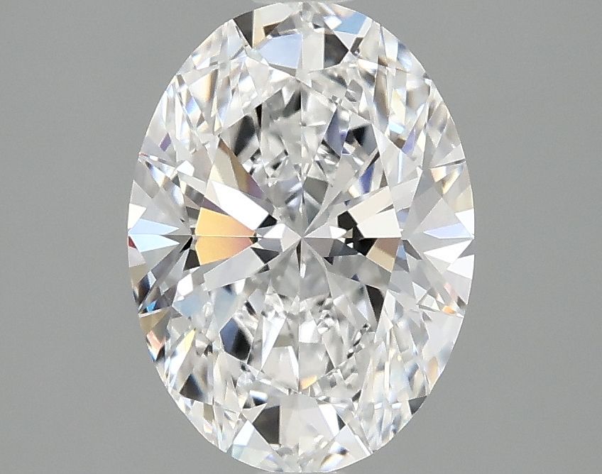 2.08 ct. oval Lab Grown Diamond front image