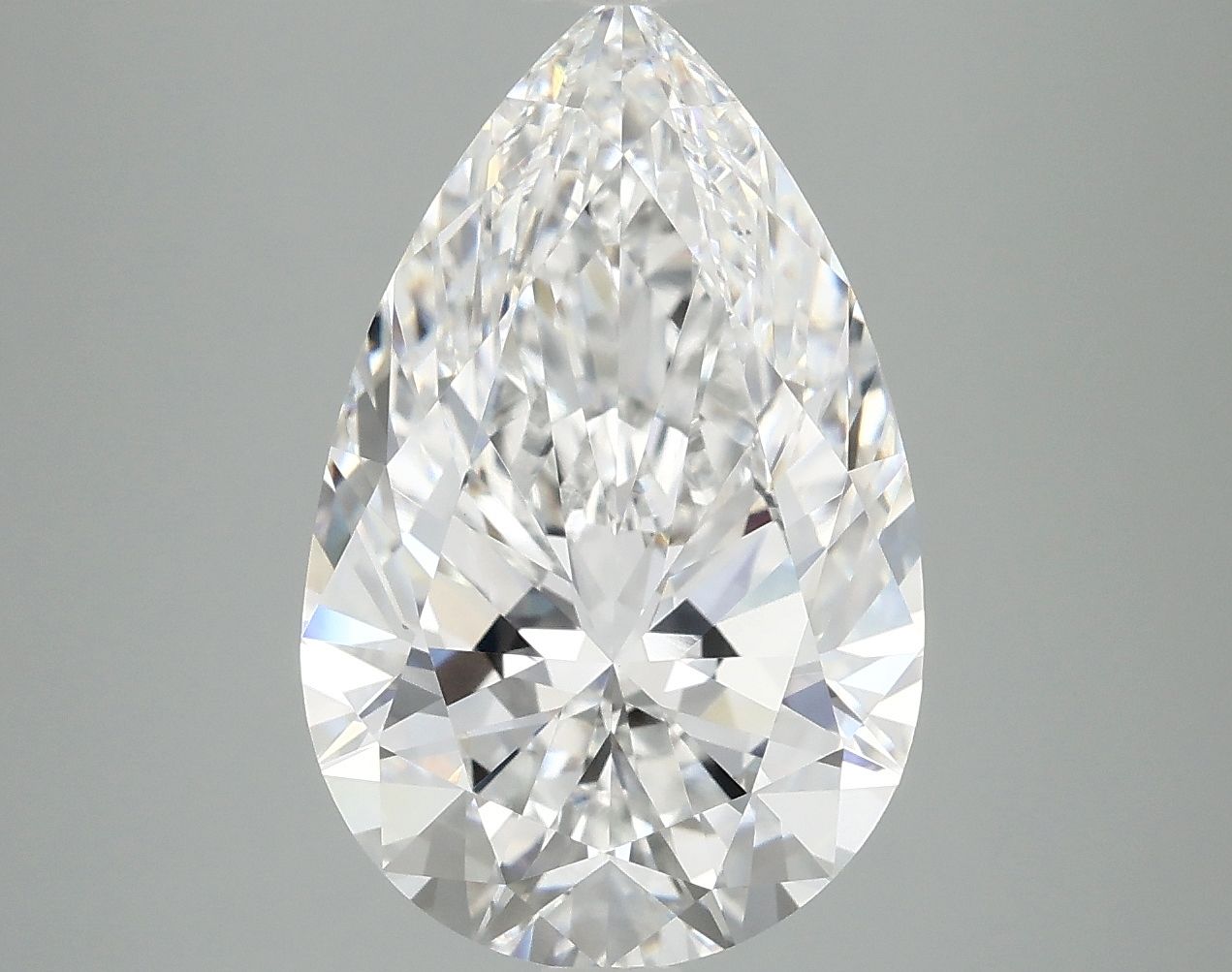 5.07 ct. pear Lab Grown Diamond front image