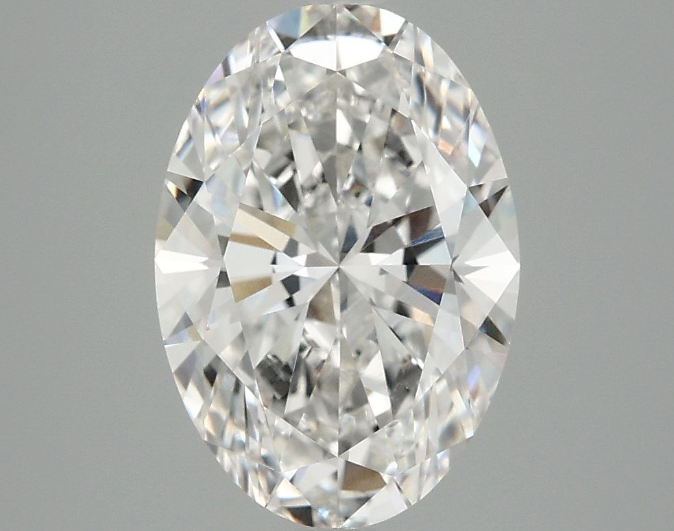 3.01 ct. oval Lab Grown Diamond front image