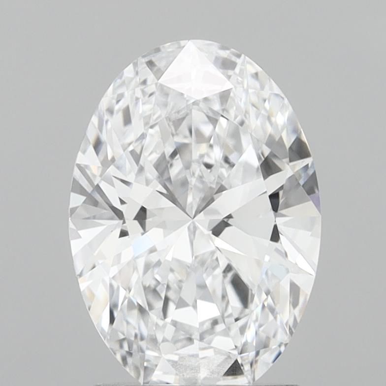 2.06 ct. oval Lab Grown Diamond front image