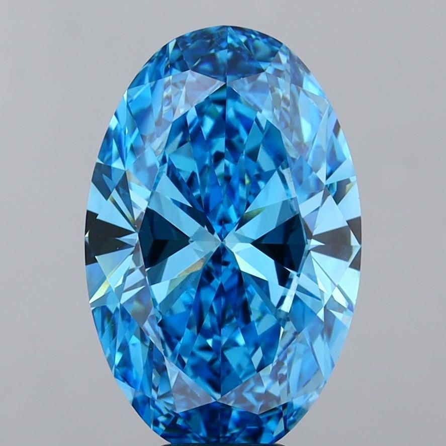 8.53 ct. oval Lab Grown Diamond front image
