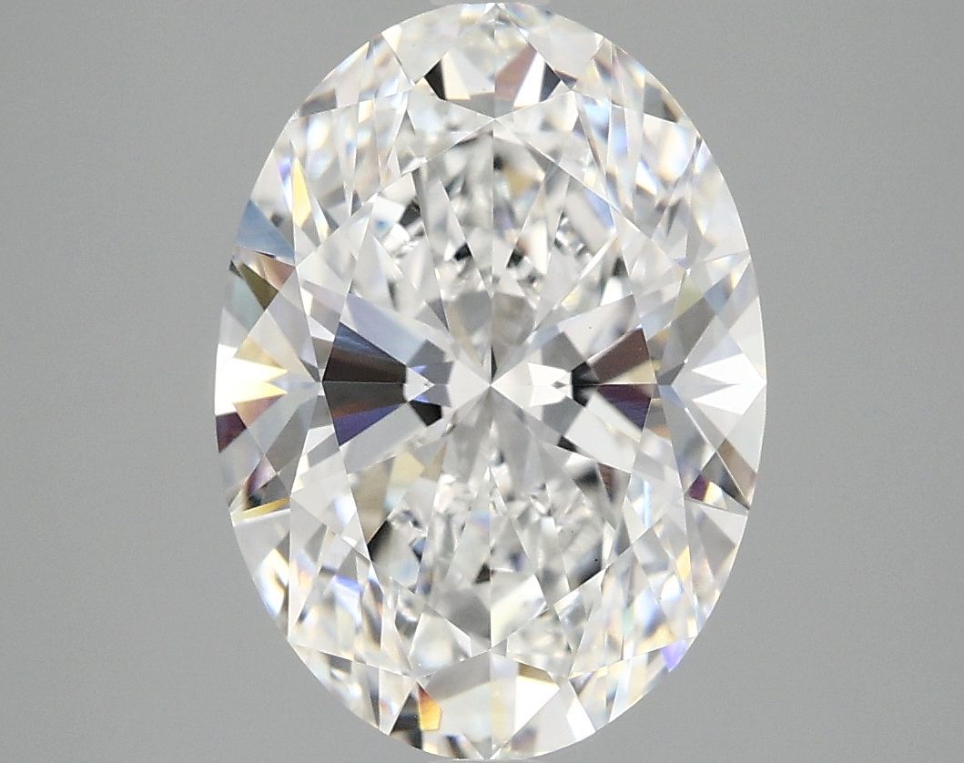 3.98 ct. oval Lab Grown Diamond front image