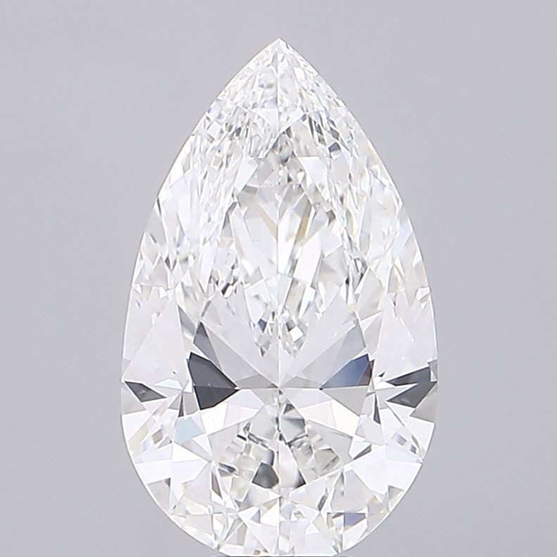 10.07 ct. pear Lab Grown Diamond front image