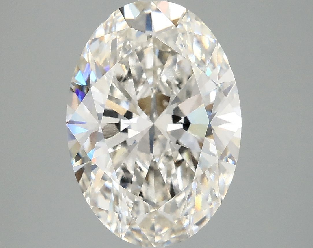 3.93 ct. oval Lab Grown Diamond front image