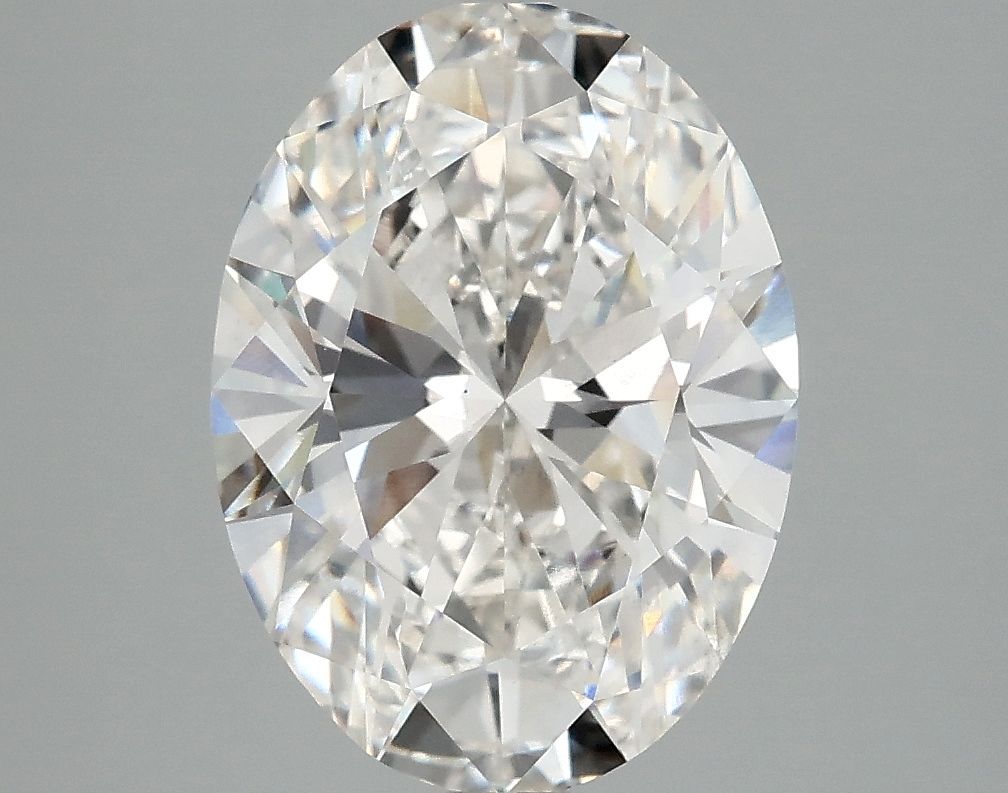 3.80 ct. oval Lab Grown Diamond front image