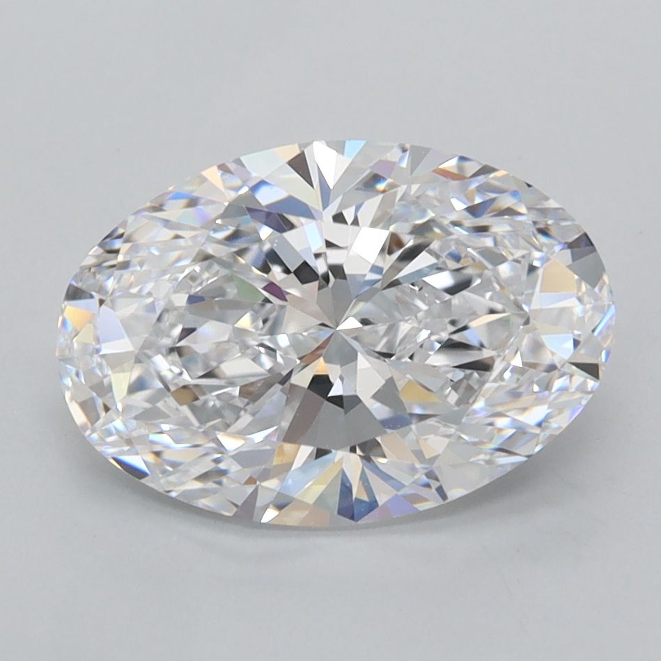 2.74 ct. oval Lab Grown Diamond front image