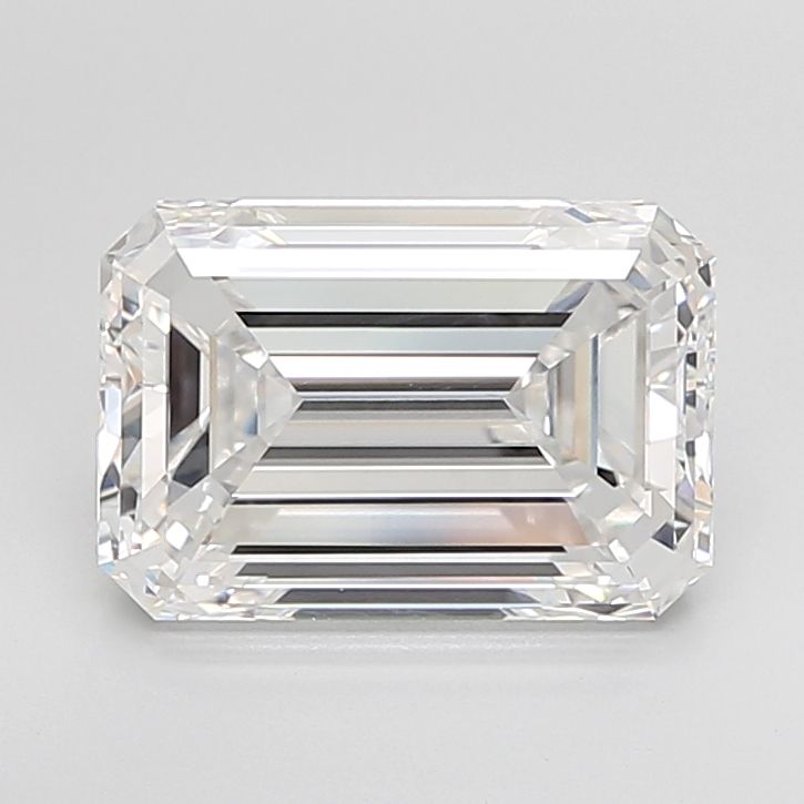 6.01 ct. emerald Lab Grown Diamond front image