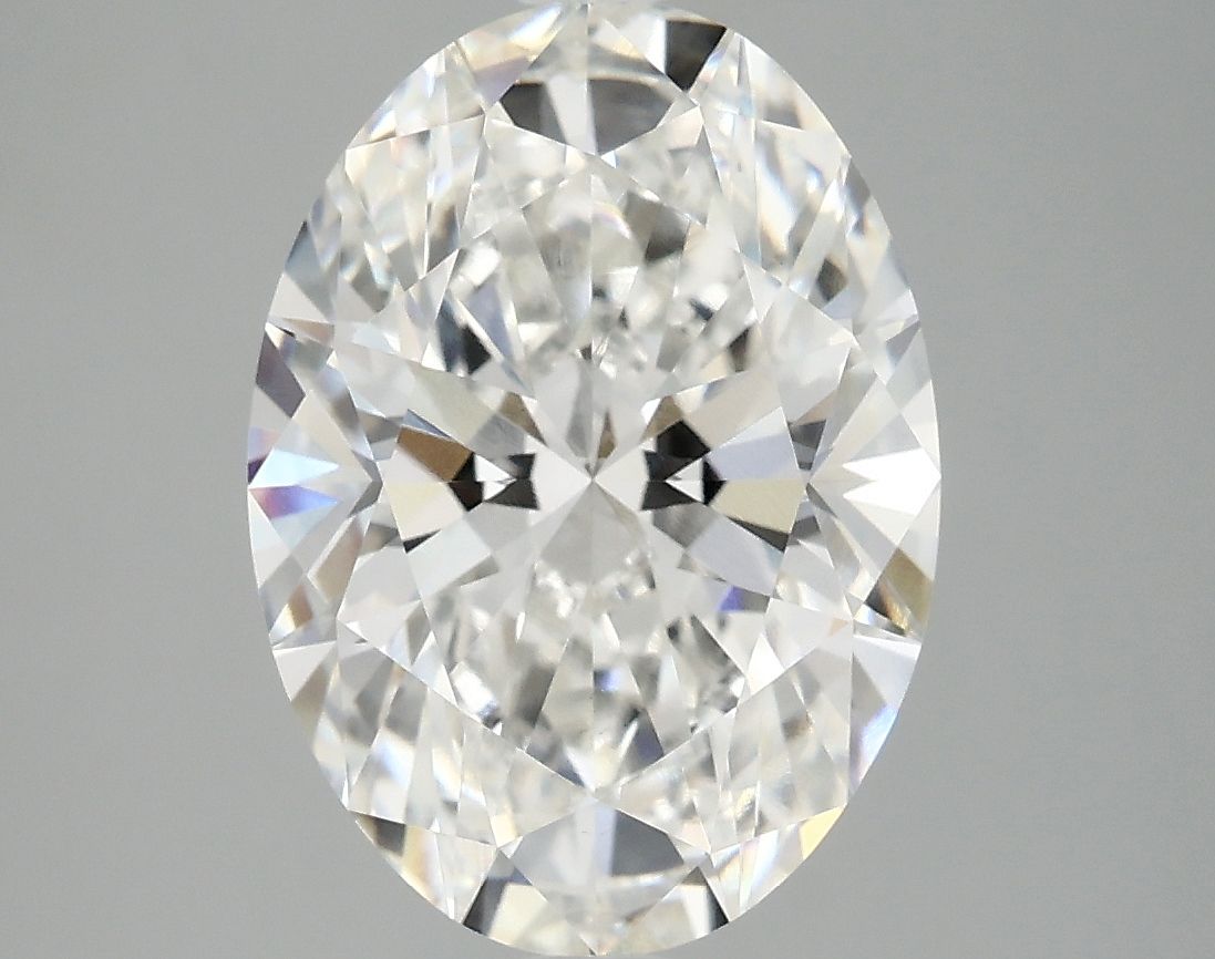 4.09 ct. oval Lab Grown Diamond front image