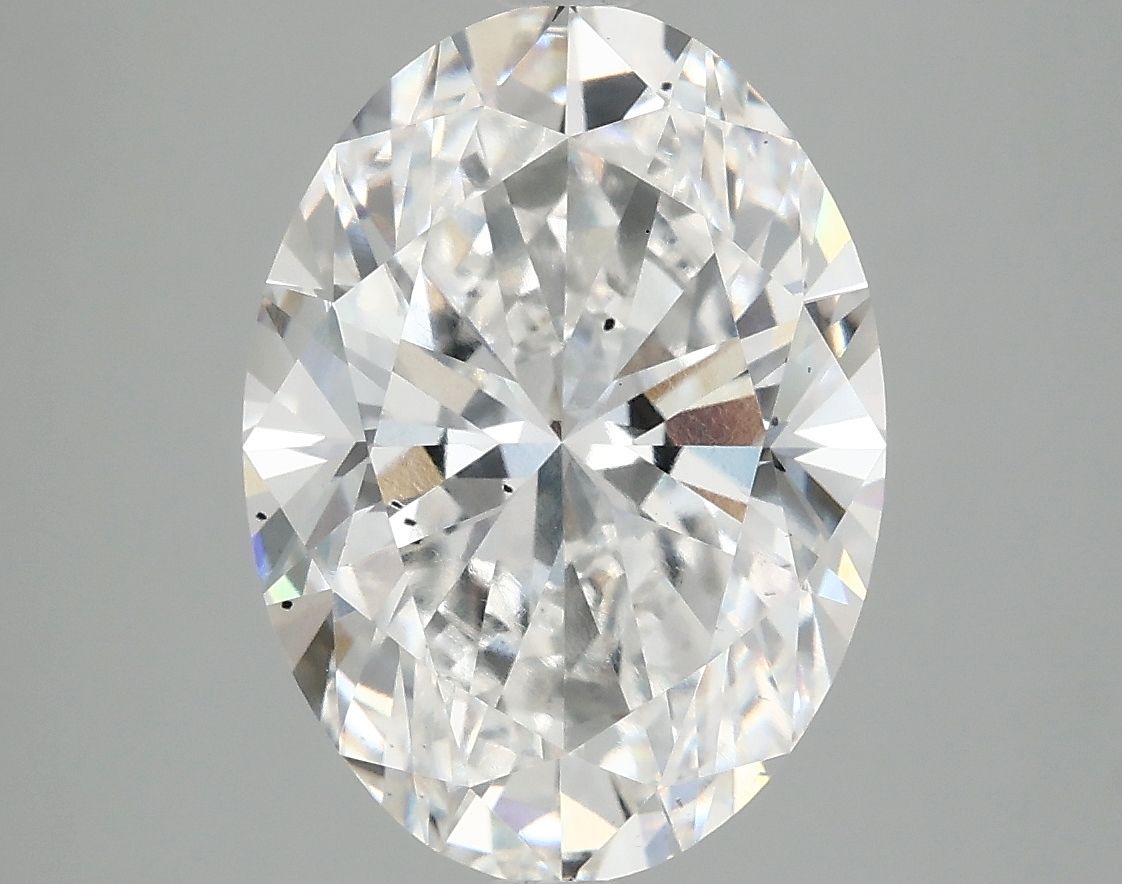 5.01 ct. oval Lab Grown Diamond front image