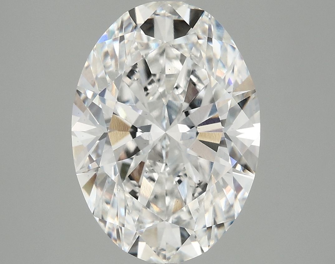 4.10 ct. oval Lab Grown Diamond front image