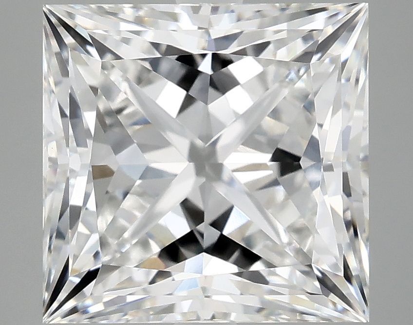 5.10 ct. princess Lab Grown Diamond front image